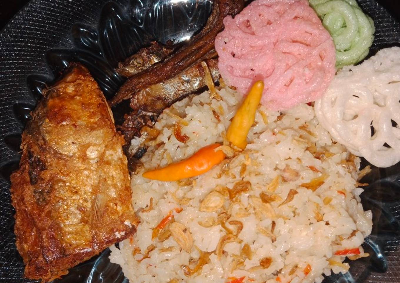 Nasi liwet simple