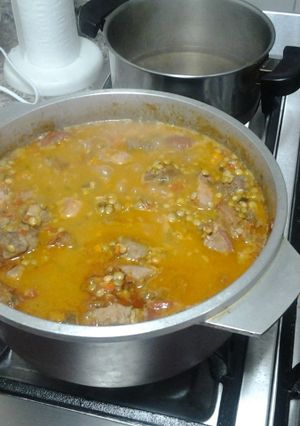 Una foto de Guiso de lenteja