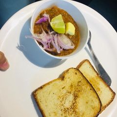 A picture of Pav bhaji.