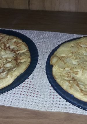 Una foto de Tortilla de papas hervidas