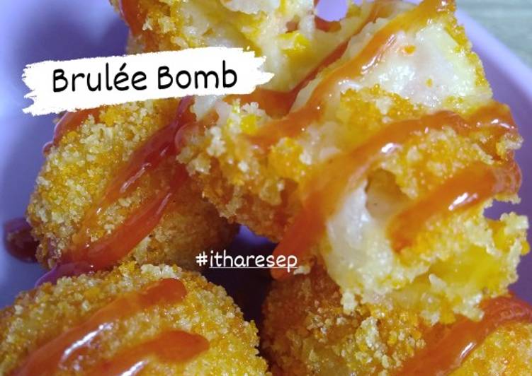 Resep Brulée Bomb yang simpel