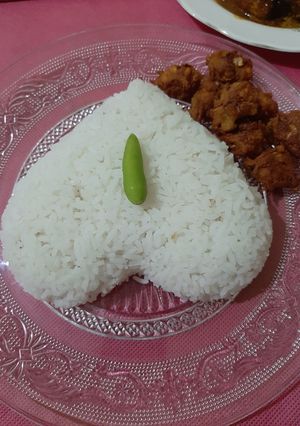 সাদা ভাত(saada bhaat recipe in Bengali) রেসিপির প্রধান ছবি