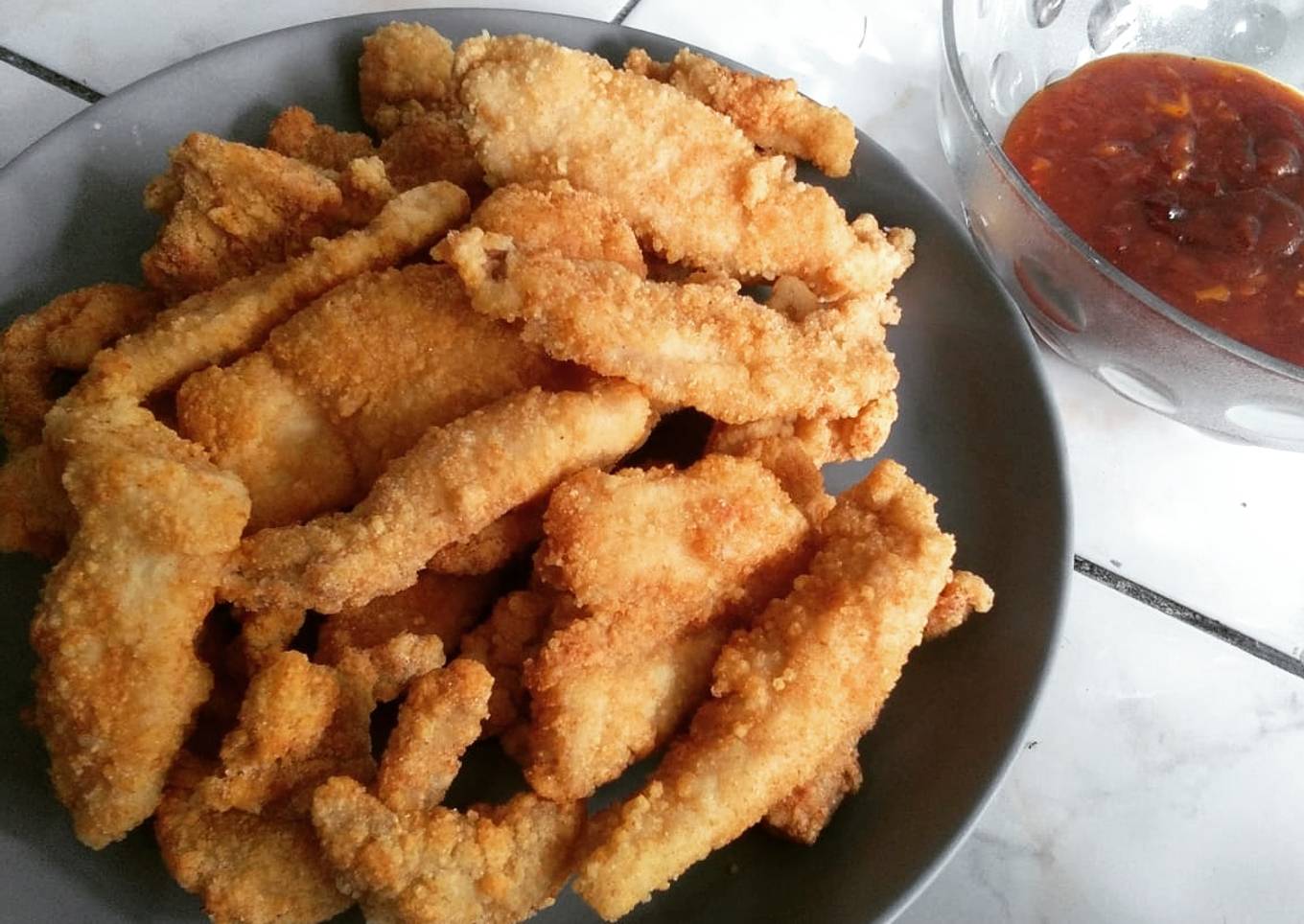 Resep Chicken shihlin Sc BBQ versi KW 😅 yang Lezat