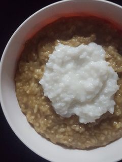 Foto resep Bubur Merah Putih/ Sengkolo (dari nasi sisa)