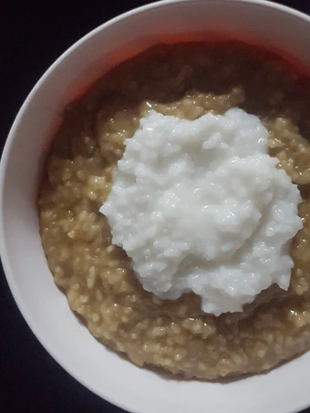 Cara Gampang Membikin Resep Bubur Merah Putih/ Sengkolo (dari nasi sisa) yang Menggugah Selera Anti Ribet, Mantap Sekali