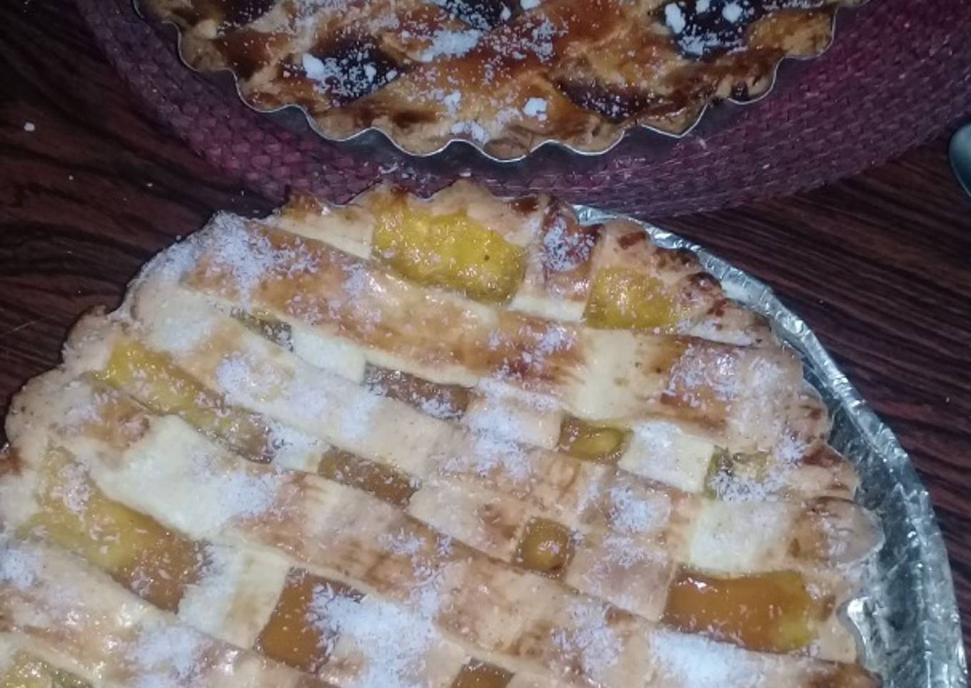 Pastafrola de membrillo y batata