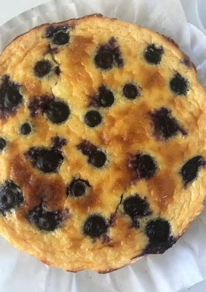 Foto principal de Tarta de queso con arándanos
