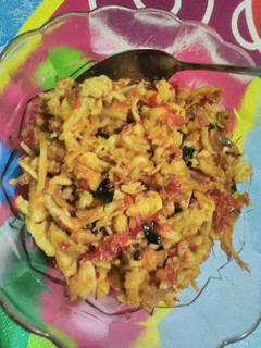 Foto resep Ayam Telur Orak Arik Kemangi