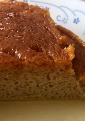 Una foto de Flan de caramelo