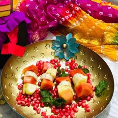 A picture of Colourful Fruit salad.