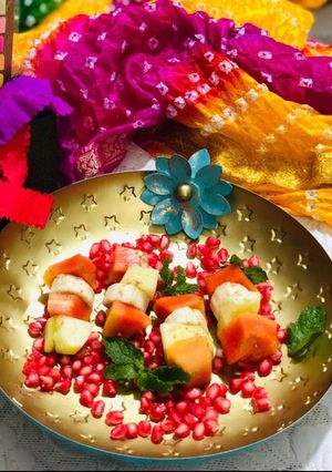 A picture of Colourful Fruit salad.