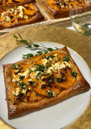 A picture of Sweet Potato Galettes From 'Ottolenghi'.
