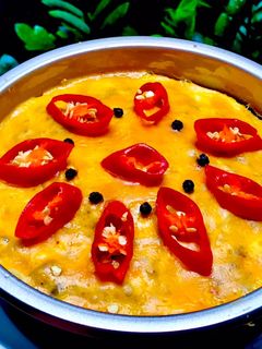 Hình của món Chả Thịt Băm Chưng Mắm.
