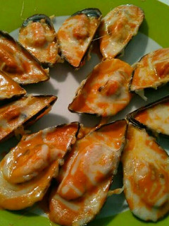 Una foto de Mejillones gratinados