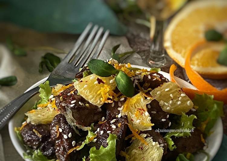 🍊Печень индейки с апельсином