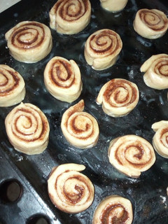 A picture of Cinnamon rolls.