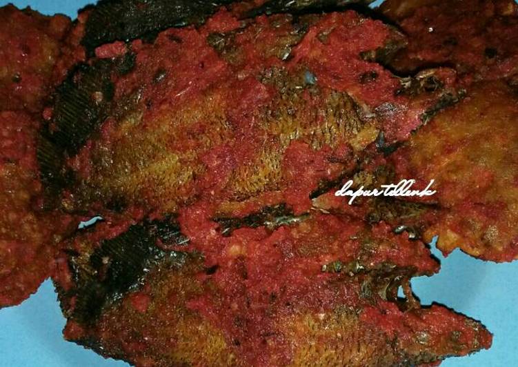 Ikan Sepat Balado