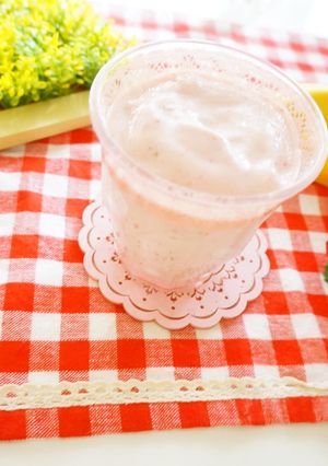 A picture of Strawberry and Banana Smoothie My Daughter Loves.