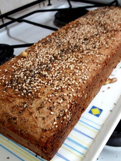 Una foto de Pan integral al molde