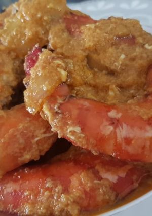 Foto resep Udang Pancet Saos Padang