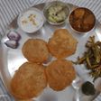 Dal Kachori with Aloo Kumdha Sabzi