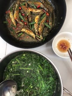 Hình của món Cá nục kho.