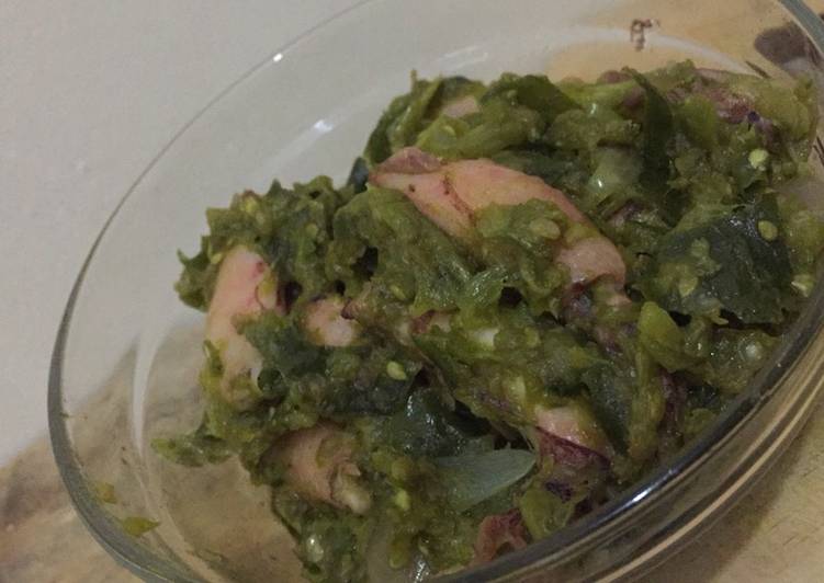 Resep Sambel ijo cumi asin yang Menggugah Selera