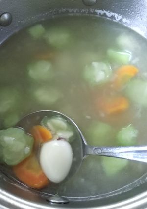 Foto resep Sayur bening oyong puyuh