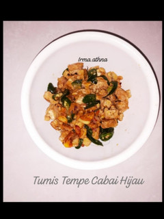 Foto resep Tumis Tempe Cabai Hijau