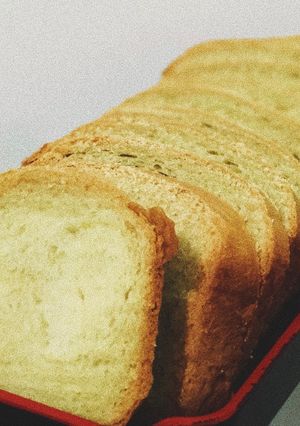 Foto resep Roti pandan santan #eggless #dairyfree #veganfriendly