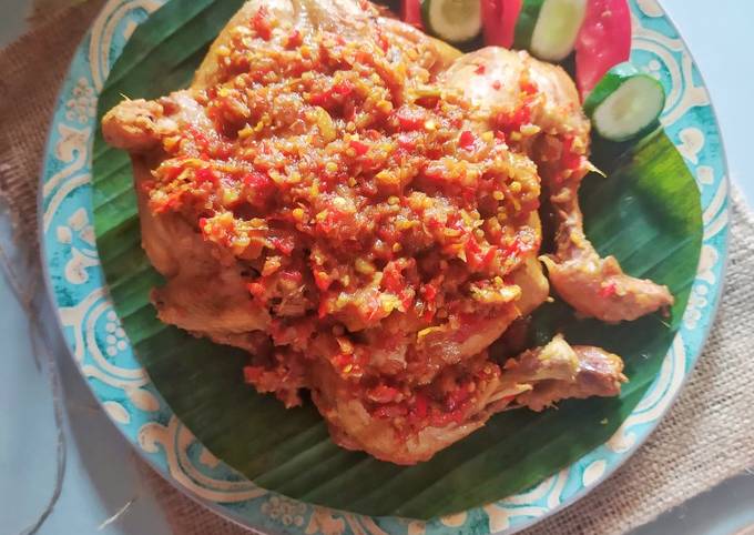 Resep Ayam Betutu Oleh Sach Kitchen Cookpad