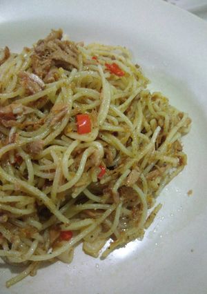 Foto resep Spagheti Aglio Olio