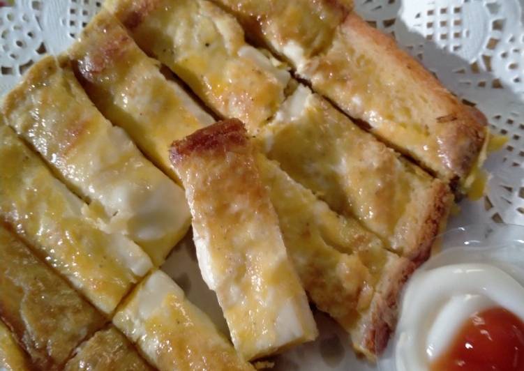 Cara Gampang Menyiapkan Sarapan roket a.k.a (roti keju telur) Anti Gagal