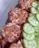 Оладки з макаронами а-ля "Макарони по-флотськи"