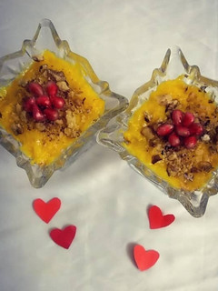 عکسی از دستور دسر کدو حلوایی خوشمزه