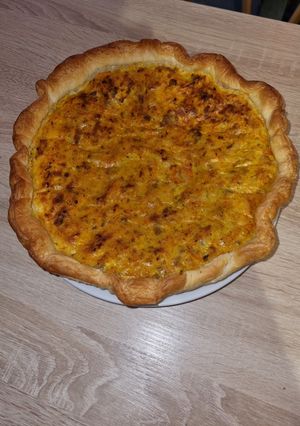 Une photo de Quiche carotte et thons