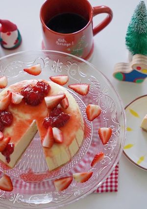 Hình của món Bánh kem phomai đơn giản (Basic cheesecake).