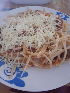Una foto de Fideos con tuco