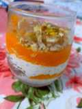Mango Yogurt Parfait with gond katira