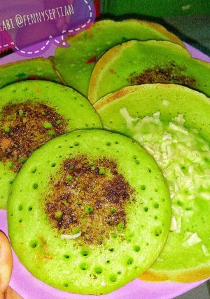 Foto resep Serabi Pandan