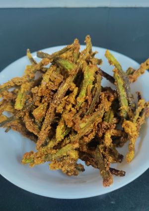 A picture of Crispy Okra.