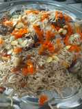 Authentic Afghani pulao