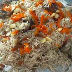 Authentic Afghani pulao A picture of Authentic Afghani pulao.