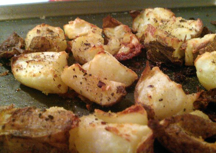 Easy Cheap Dinner Crispy Potatoes