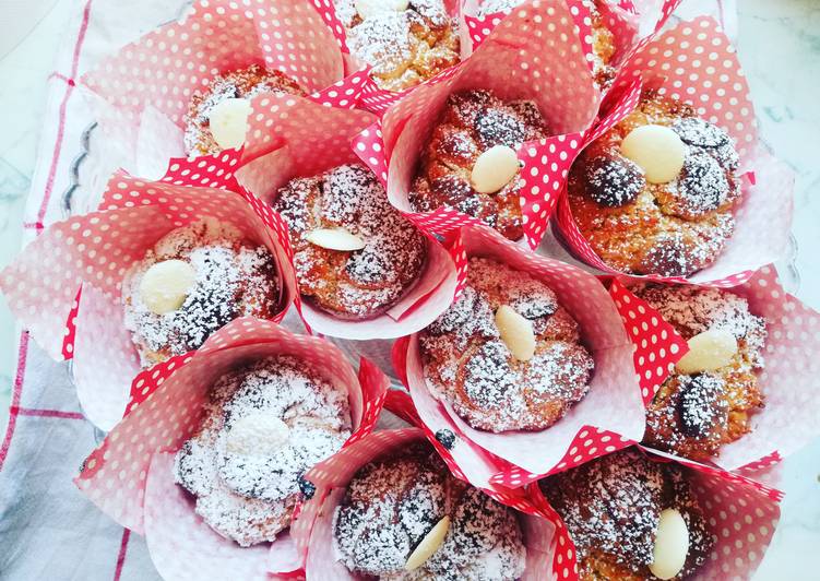 Ricetta Muffin Con Farina Di Riso Yogurt E Ricotta Profumati Al Limone E Vaniglia Di Maddalena Regolo Cookpad