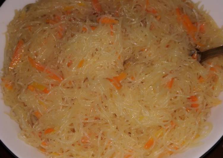 Resep Tumis bihun wortel sederhana Lezat