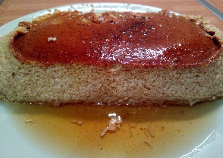 Flan de manzana con tm5