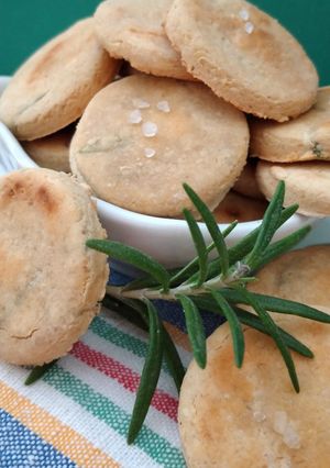 Una foto de Crackers de Garbanzo (Vegano)