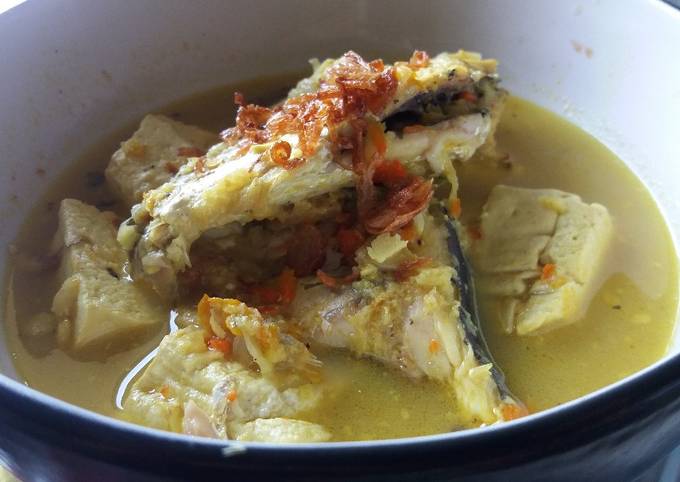 Resep Bandeng Tahu Bumbu Kuning, Lezat