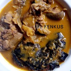 A picture of Osumade soup.